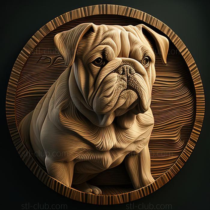 st Bulldog campeiro dog